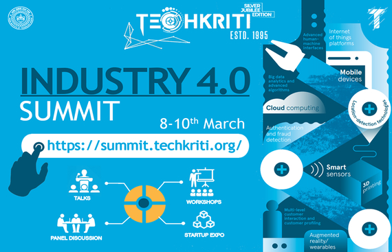 Celebrate the genesis of Industry 4.0 with Techkriti, IIT Kanpur